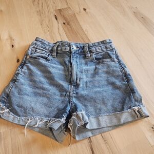 American Eagle Outfitters Light Blue Jean Shorts